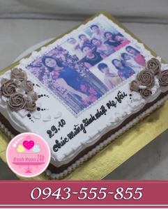bánh in ảnh tặng mẹ