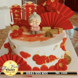 Bánh kem mừng thọ bà tuổi 70
