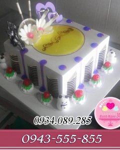 Bánh tặng bé gái đẹp lung linh nhất